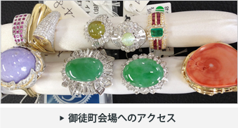 御徒町会場へのアクセス